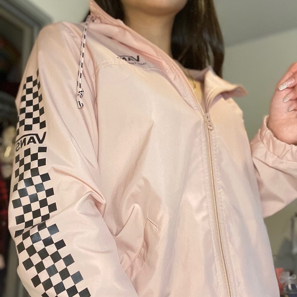 Vans Pink Windbreaker